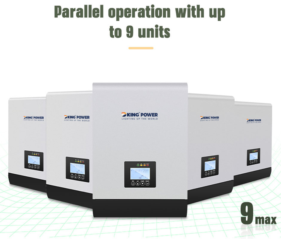DKHP PLUS- IN PARALLEL OFF GRID 2 IN 1 インバーター